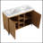 Lujean 47.60 " W Freestanding Standard 2 Double Vanity Bathroom Vanity With Resin Top