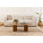 Chrisina Modern Coffee Table, Lute Color, 47.2 x 15.7 x 23.6 inches | 100% MDF, Thickness: 0.7 inches | Stylish & Functional Design for Living Room & Home Decor, Perfect for Novelty & Contemporary Spaces