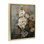  «Curled Blooms with Streaks», art mural encadré flottant par Nan
