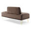 Banc rembourré en velours Gudren-1020372364