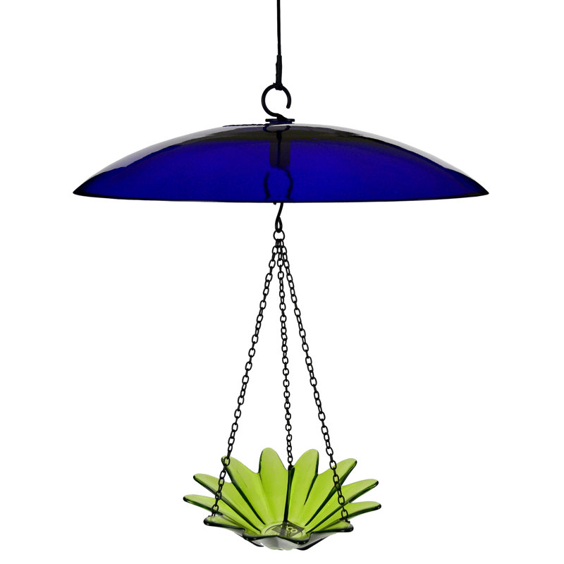 Dôme en verre recyclé Dareece, Bleu de cobalt