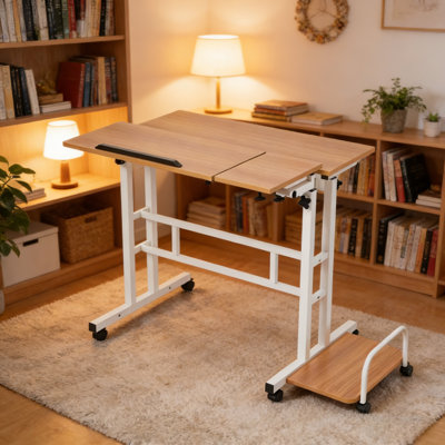 Adjustable Height Foldable Iron Standing Desk