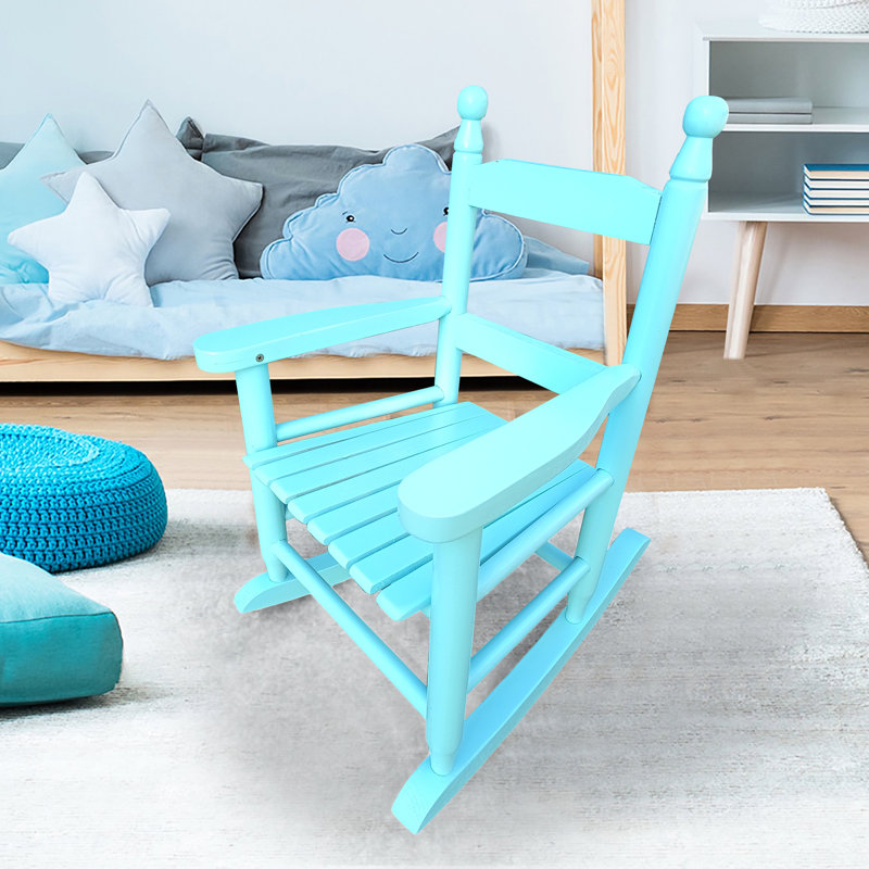 Fauteuil à bascule Blue, Light Blue