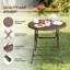 Patio Folding Table Plastic-1782669895