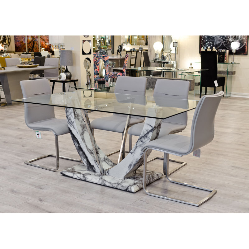 Eunice 6 - Person Dining Set