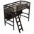 Guagliardo Kids Twin Loft Bed-1948365265
