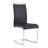 Modern 7-Piece Dining Set With Faux Marble Tabletop And 6 Upholstered C-Frame PU Leather Chairs-816305826-816305821