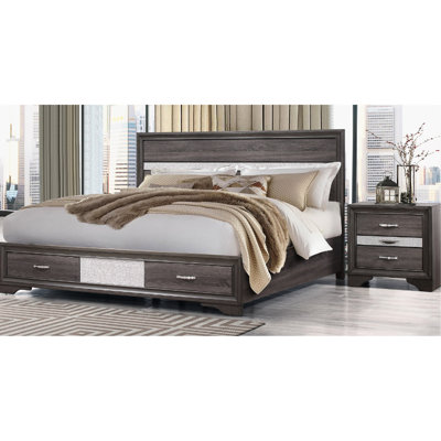 Lit pour grand lit Sparkle Grey