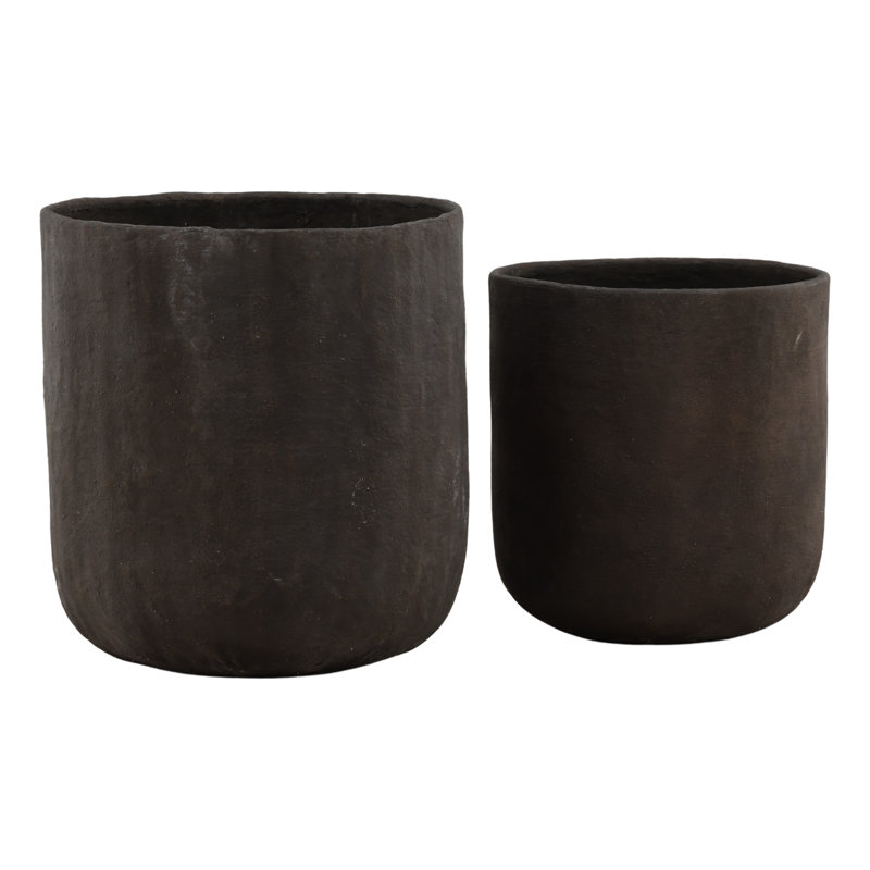 Glenford Planter Set of 2 Brown