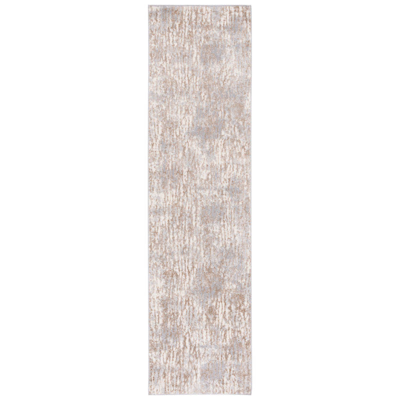 Tapis abstrait Kula Performance, Tapis de couloir 2 pi 2 po x 8 pi