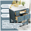 Ensemble de meuble-lavabo simple 29,56 po avec plateau en résine Alexsis-2000730465