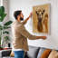 Camel Study Boho - Wrapped Canvas-730127971-730127966