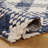 Natural Fiber Couture Handwoven Wool;Cotton Plaid Indoor Rug-117806583