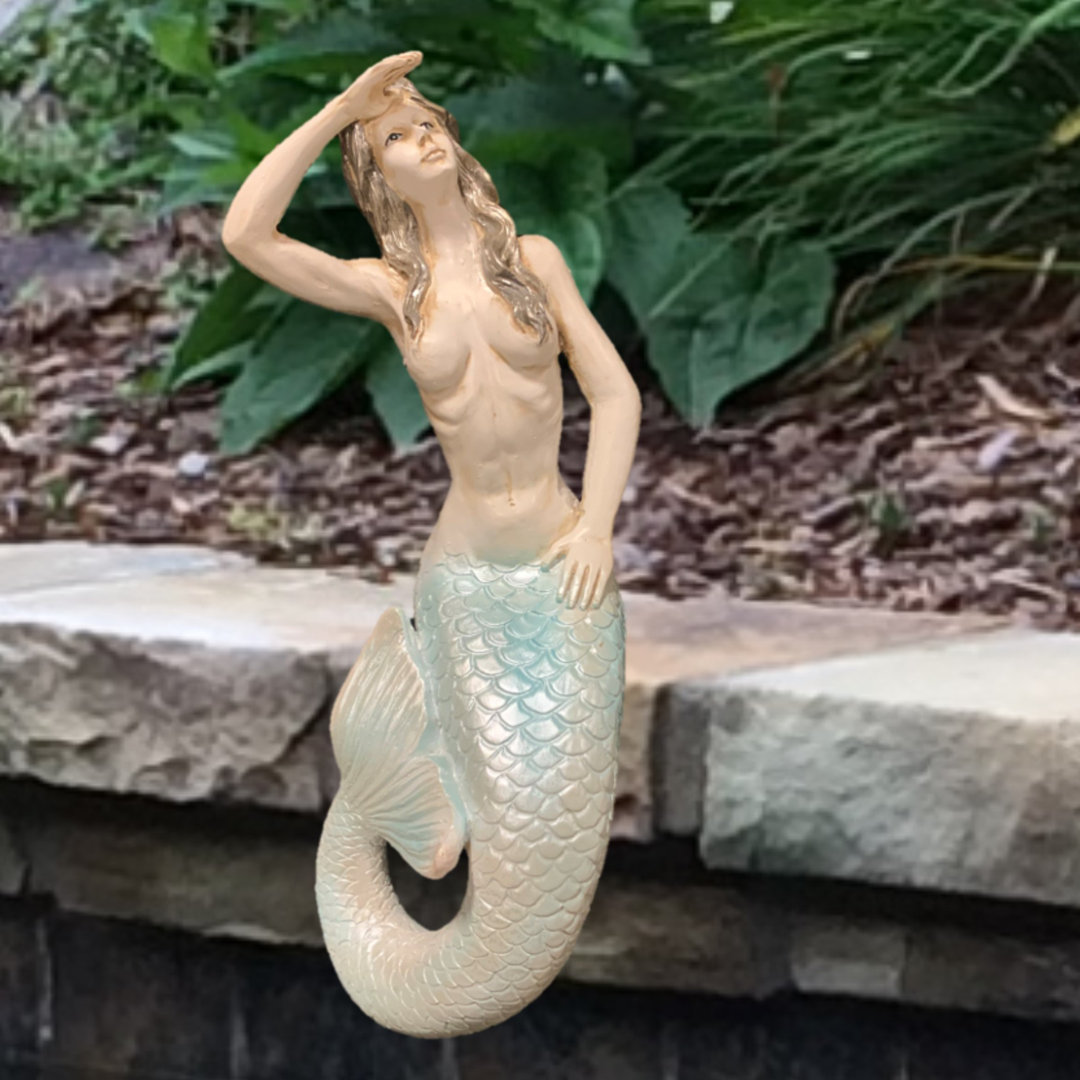 Life's a Beach Classic Mermaid Shelf Sitter Statue HomeStyles 