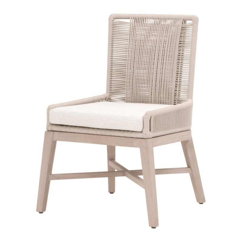 Ensemble de chaises d'extérieur en oléfine superposées (ensemble de 2)