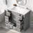 36'' Single Bathroom Vanity with Solid Wood+MDF Top