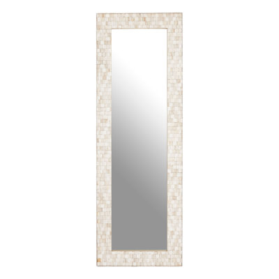 Westview Solid Wood Flat Wall Mirror
