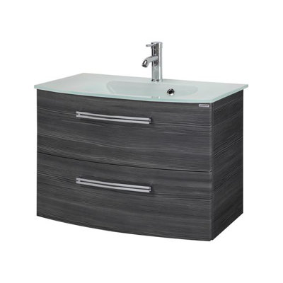 LUGANO 805mm Single Bathroom Vanity with Integrated Basin