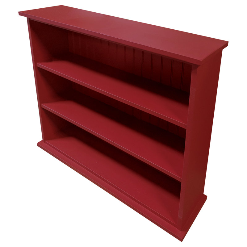 Alekos Small Bookcase, Red