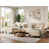 Beige White Chenille