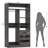 72"-108"Closet System With Drawers And Rods-1181747978