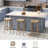 Vaudeville Octagon Humo W/Taco 7-7/8 In. X 7-7/8 In. Porcelain Floor And Wall Tile-112831867