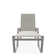 Holna Outdoor Rust-Resistant Metal Chaise Lounge