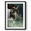 Impression de portrait rétro - impression encadrée