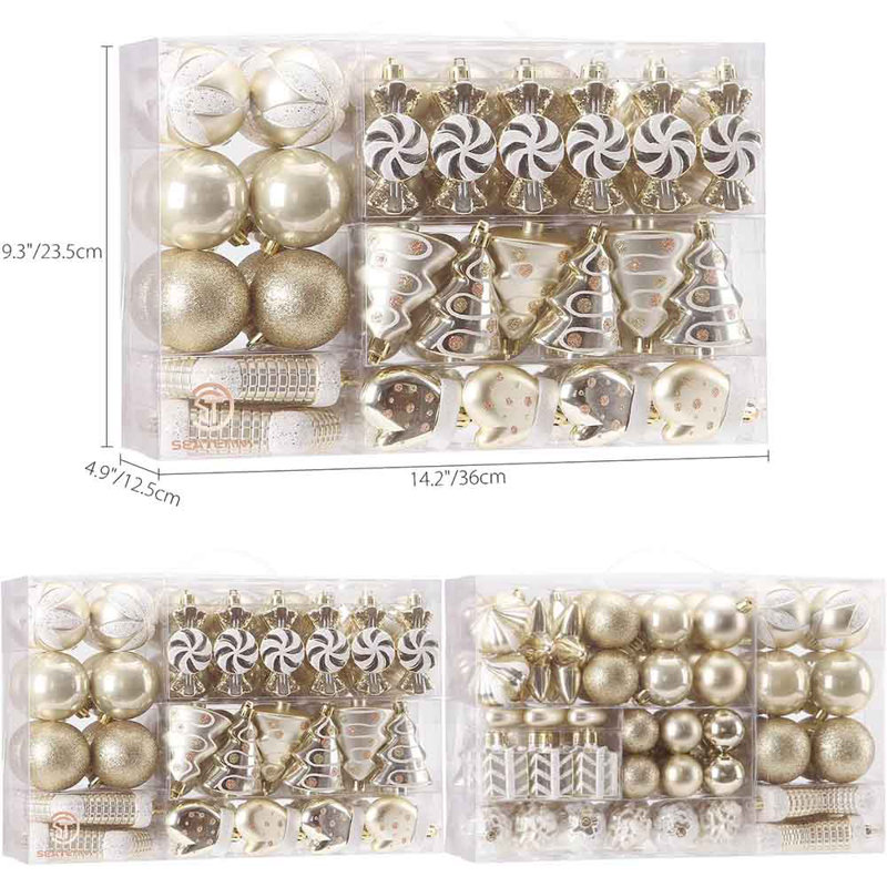 9.3cm Solid Colour Ornament Accessory