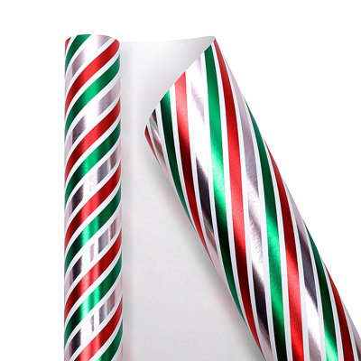 Christmas Decorations Large Size Christmas Wrapping Paper 118IN Roll 80 Gsm Thick Gift