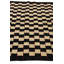 Tapis noir et blanc Ousley