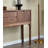 Brown Rectangular Solid Wood Console Table-107230867