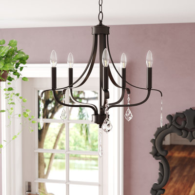 Doggett 5 - Light Dimmable Chandelier