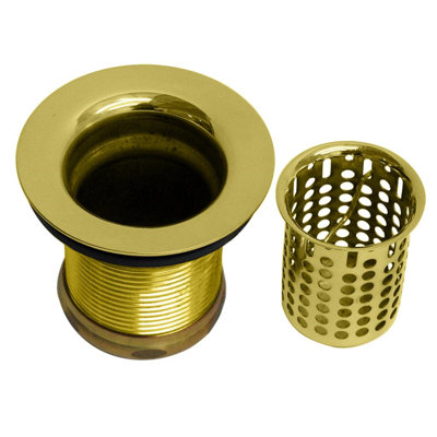 Ensemble de drain de bar et d'évier de buanderie 2,94 po avec grille de protection