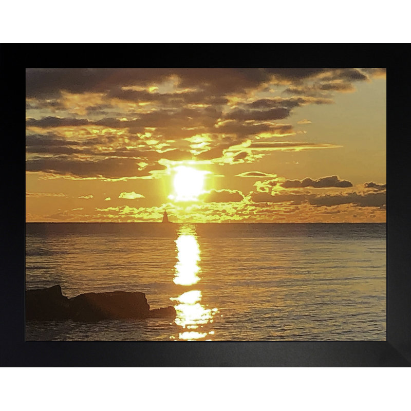 Reflecting Rays by Michelle Deegan - Photograph, No Mat, 20.5" H x 26.5" W x 1.25" D, Black Framed Paper