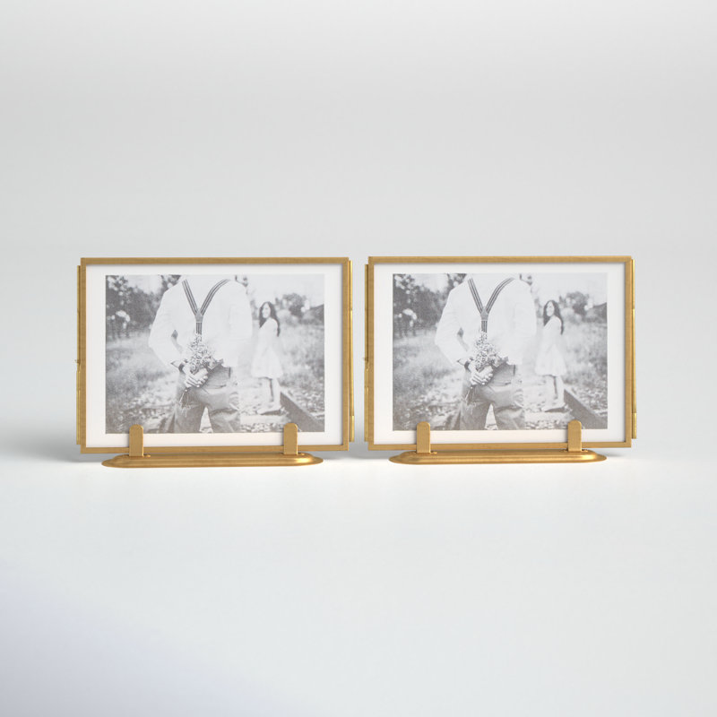 Cassidy Gold Metal Gilded Picture Frame - Set of 2