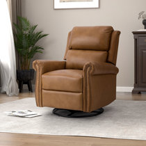 Wildon Home® Huguley Power Lay Flat Recliner with Extra Extension Foot Rest