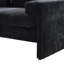 Fauteuil rembourré en chenille avec larges accoudoirs et dossier ergonomique-785287380
