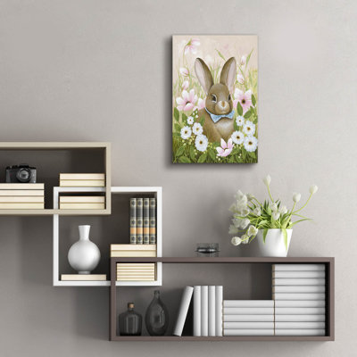 Art mural en verre épique «Brown Eyes» par Tanya Nyp, 16 po x 24 po