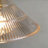 Ribber Glass Pendant Lamp