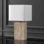 Lampe de table Henry Travertine