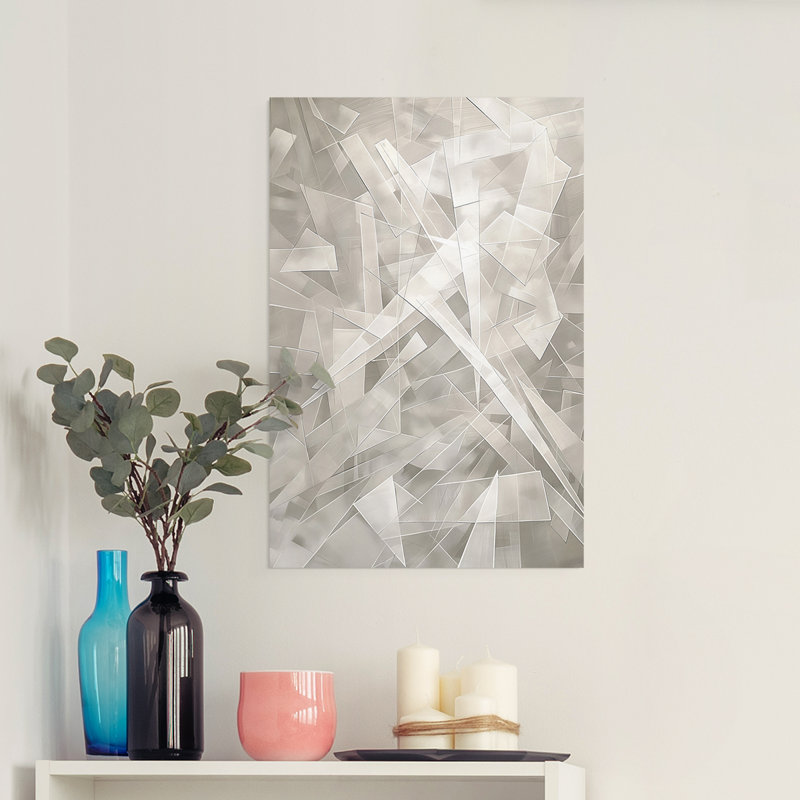Série ABSTRACT LVII - Impression sur toile seulement - NON CADRE, H 60 po x l 40 po