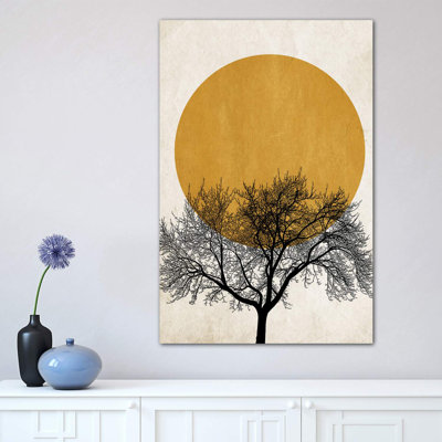 Winter Morning by Kubistika - Wrapped Canvas Print