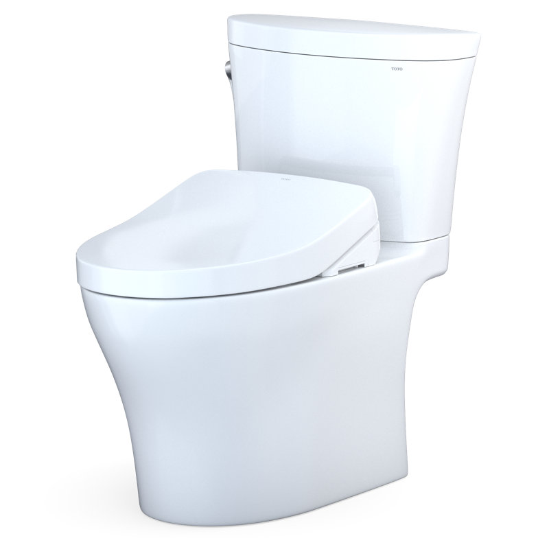 Aquia® Dual-Flush Elongated Two-Piece Toilet with Tornado Flush (Seat Included)