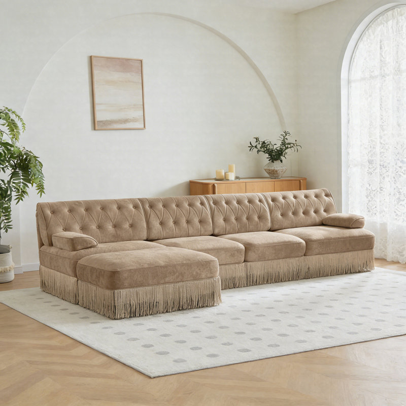 Canapé Chesterfield 135,6 po