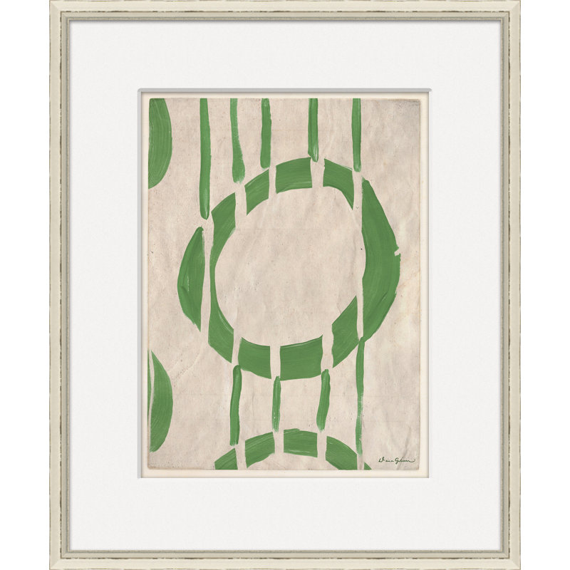 Circle Series - Green 2 Giclee Print by Dana Gibson