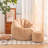 Bean Bag Chairs With Ottoman For Adults Comfy Beanbag Giant Bean Bag Chair With Spacious Design Bean Bag Couch With Armrest Large Bean Bag Chair With Memory Foam Filler For Living Room Bedroom-1549339420
