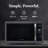 Farberware Classic Countertop Microwave Oven, 1.1 Cubic Feet cu. ft., 1000 watts, with Child Lock-48938919
