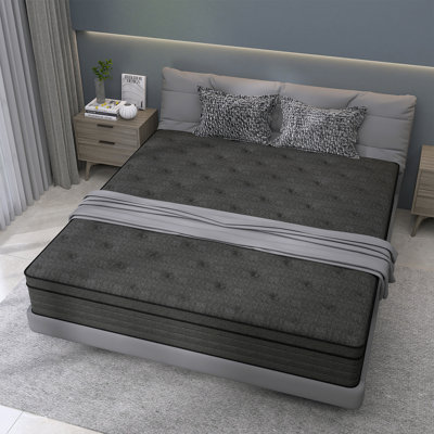 Morganville Medium Pocket Spring Hybrid Mattress Euro Top