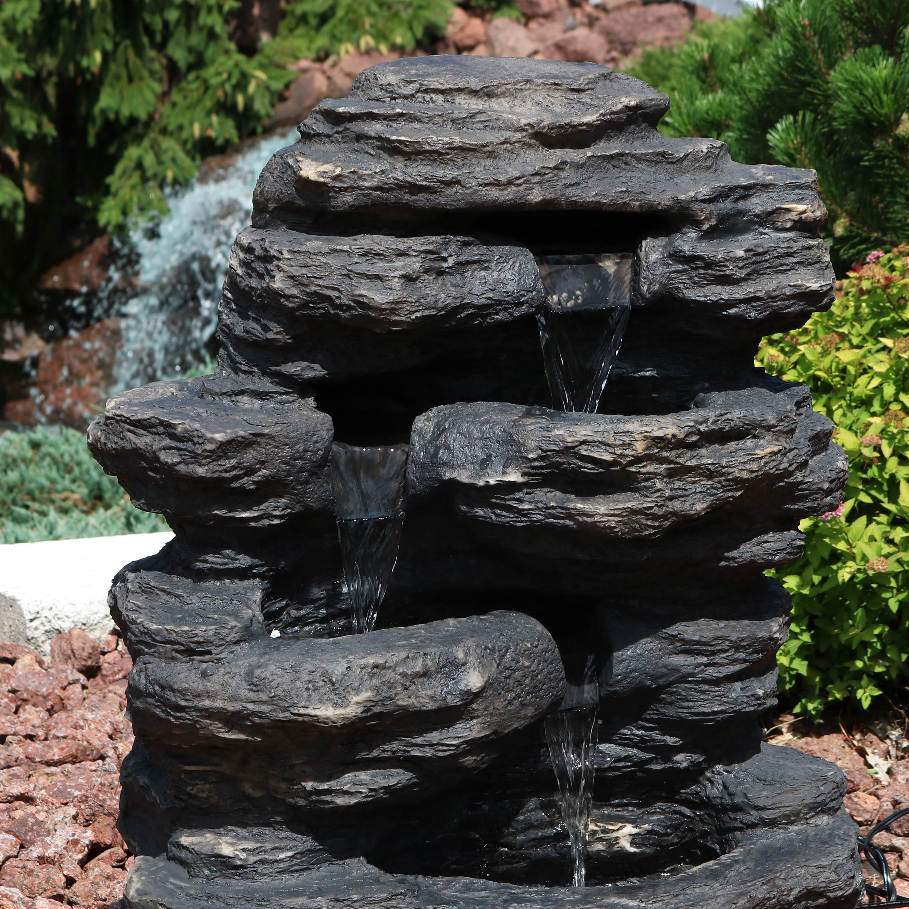 mat finish Outdoor Water Fountain